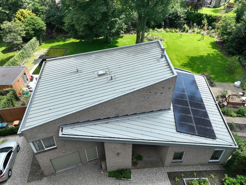 Aluminium op woning in Amersfoort