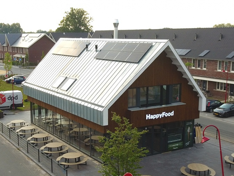 Zinken dak Barneveld - Happy Food Zuid