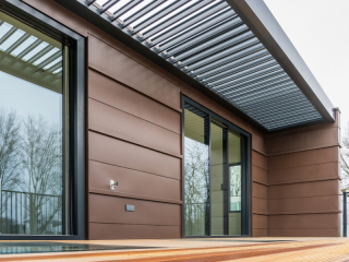 <h1>Gevelbekleding Gepatineerd zink</h1>