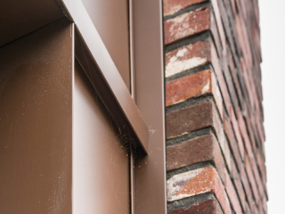 <h1>Gevelbekleding Gepatineerd zink</h1>