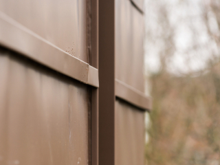 <h1>Gevelbekleding Gepatineerd zink</h1>