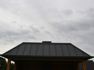 <h1>Veranda met zinken dak</h1>